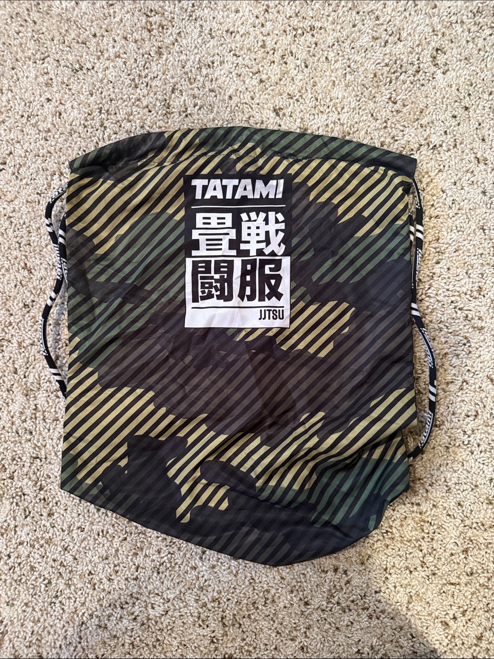Jujutsu Tatami  Drawstring Bag